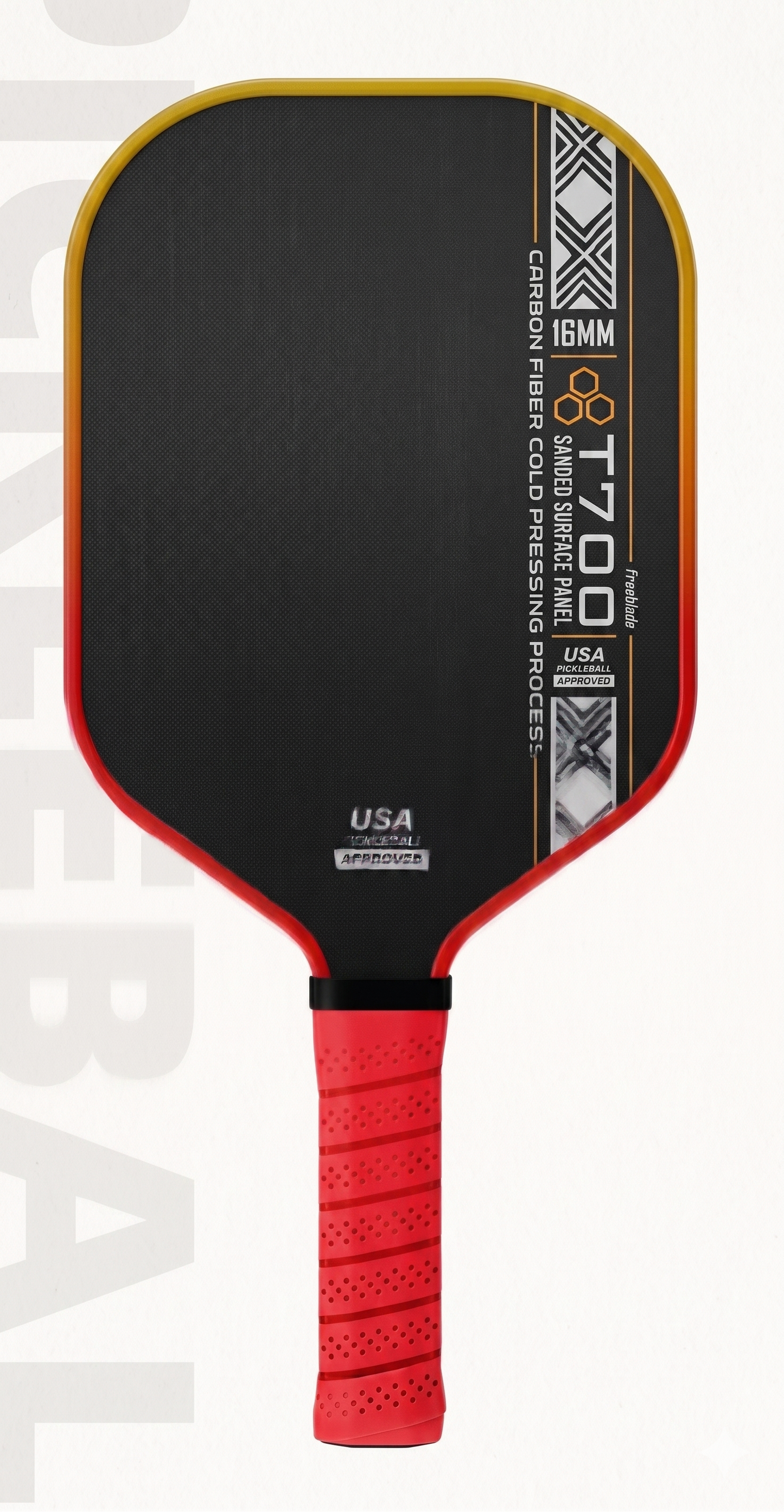 T700 16mm Carbon Fiber Pickleball Paddles.