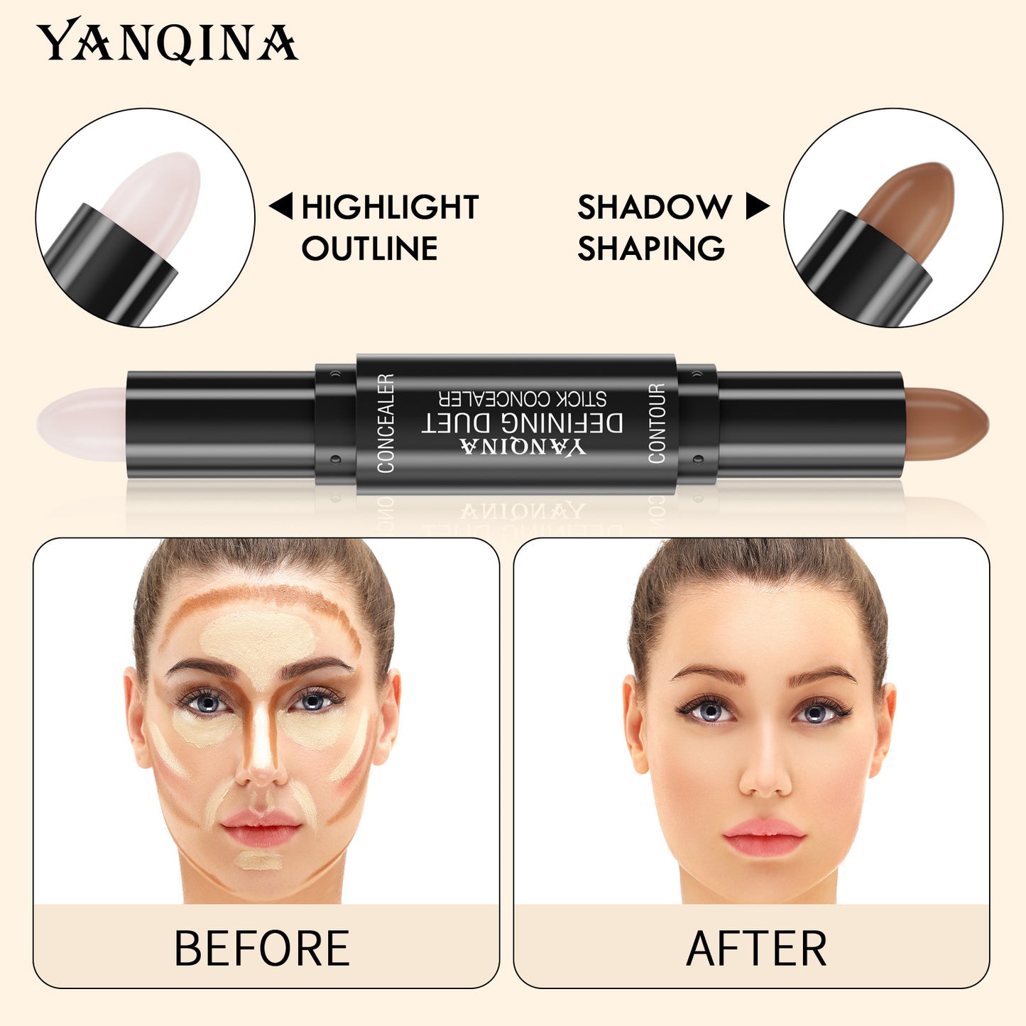 Highlight Contour Concealer Stick